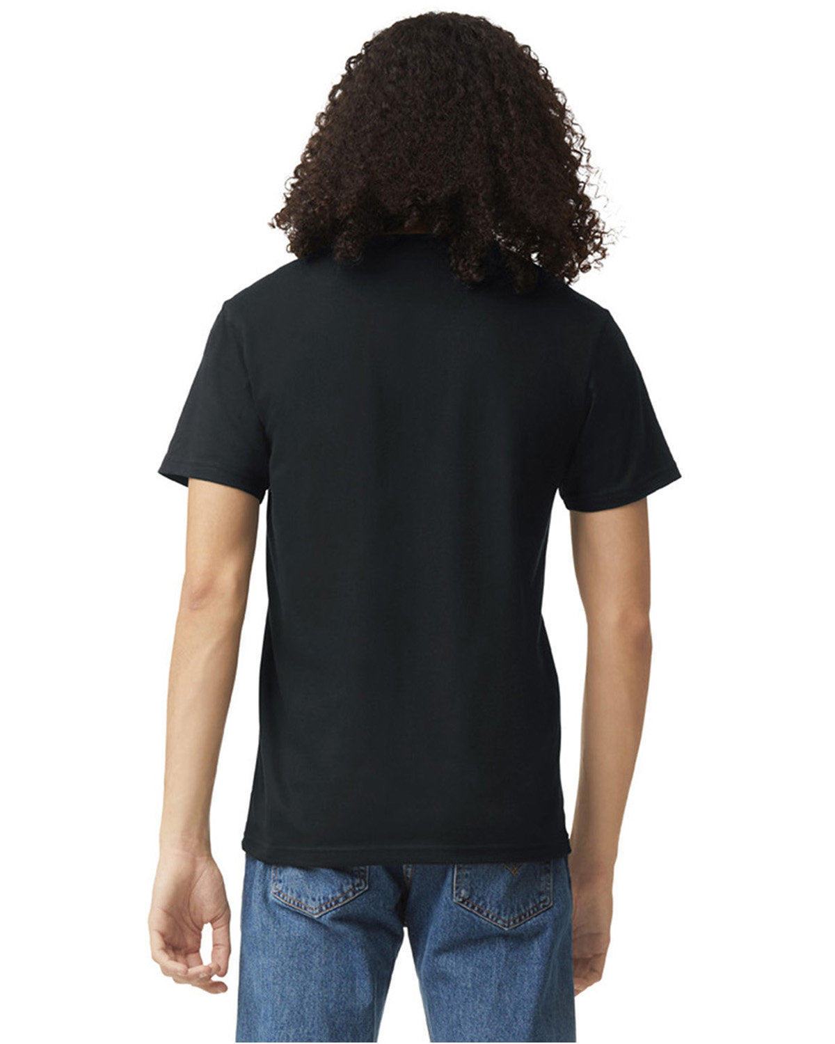 American Apparel 2006CVC Unisex V-Neck T-Shirt - Soft Cotton Blend Tee for Men & Women - Perfect for Casual Wear, Gym & Everyday Outfits