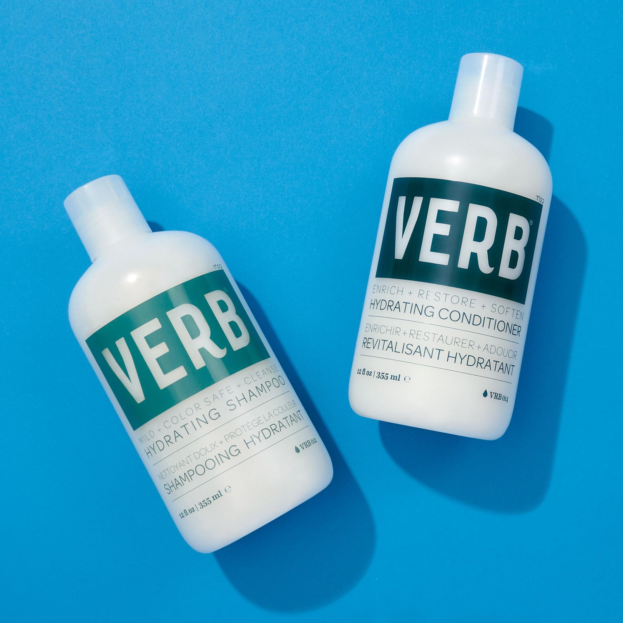 Verb Hydrating Shampoo for Dry Damaged Hair - Moisturizing & Repairing Sulfate-Free Shampoo with Natural Ingredients - Perfect for Color-Treated & Curly Hair Care Routine