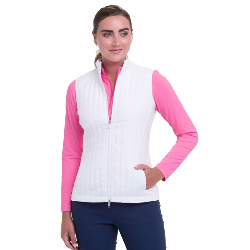 EP New York Women's Quilted Golf Vest - Lightweight & Stylish for Outdoor Sports & Casual Wear