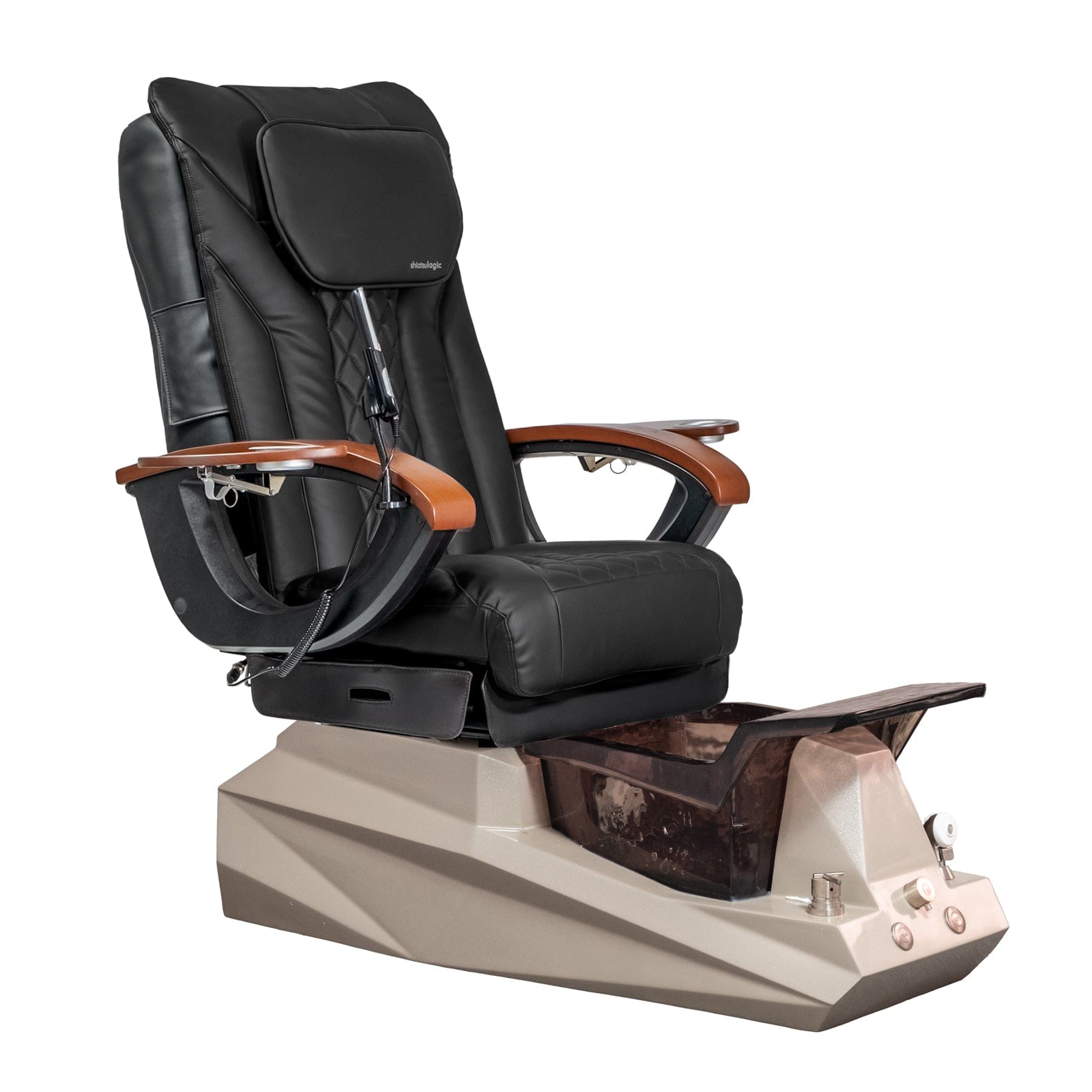 Professional DIAMOND EX R Pedicure Chair for Salon & Spa - Hydraulic Massage Pedicure Station with Adjustable Footrest & Comfortable Design - Perfect for Nail Salons, Spas & Beauty Clinics