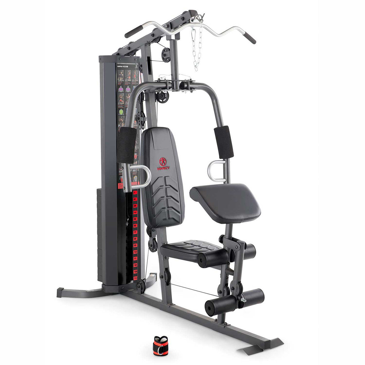 Marcy 150lb Stack Home Gym System MWM-1005 - Full Body Workout Equipment for Strength Training at Home | Perfect for Small Spaces & Home Fitness