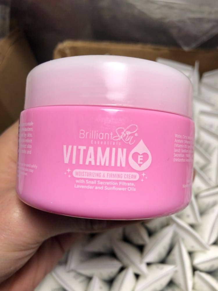 Best Vitamin E Cream for Face & Body - Deep Moisturizing & Firming Skin Care, 100g - Perfect for Dry Skin & Anti-Aging Night Routine