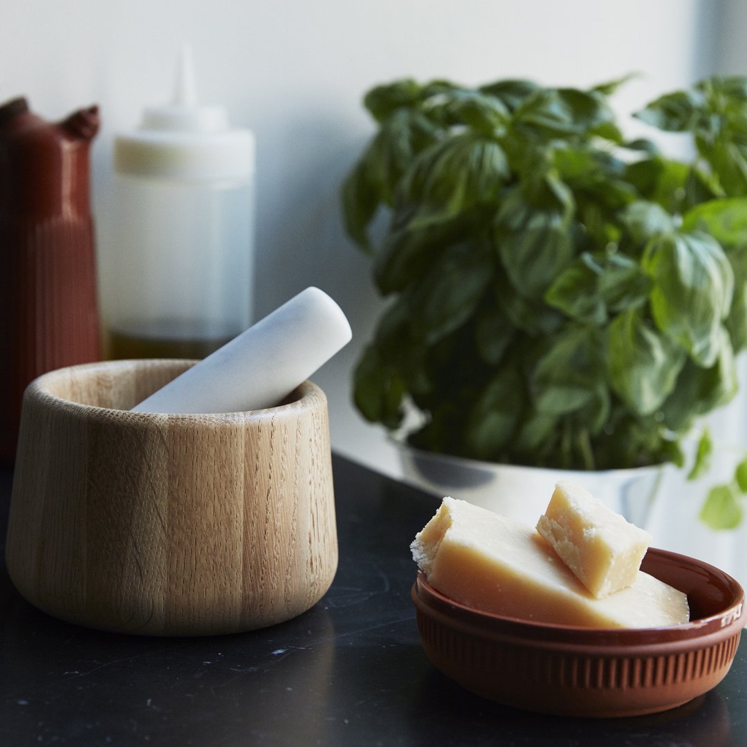 Premium Handcrafted Mortar and Pestle Set for Grinding Spices, Herbs, and Pesto - Set of 4 - Perfect for Cooking, Baking, and Herbal Remedies