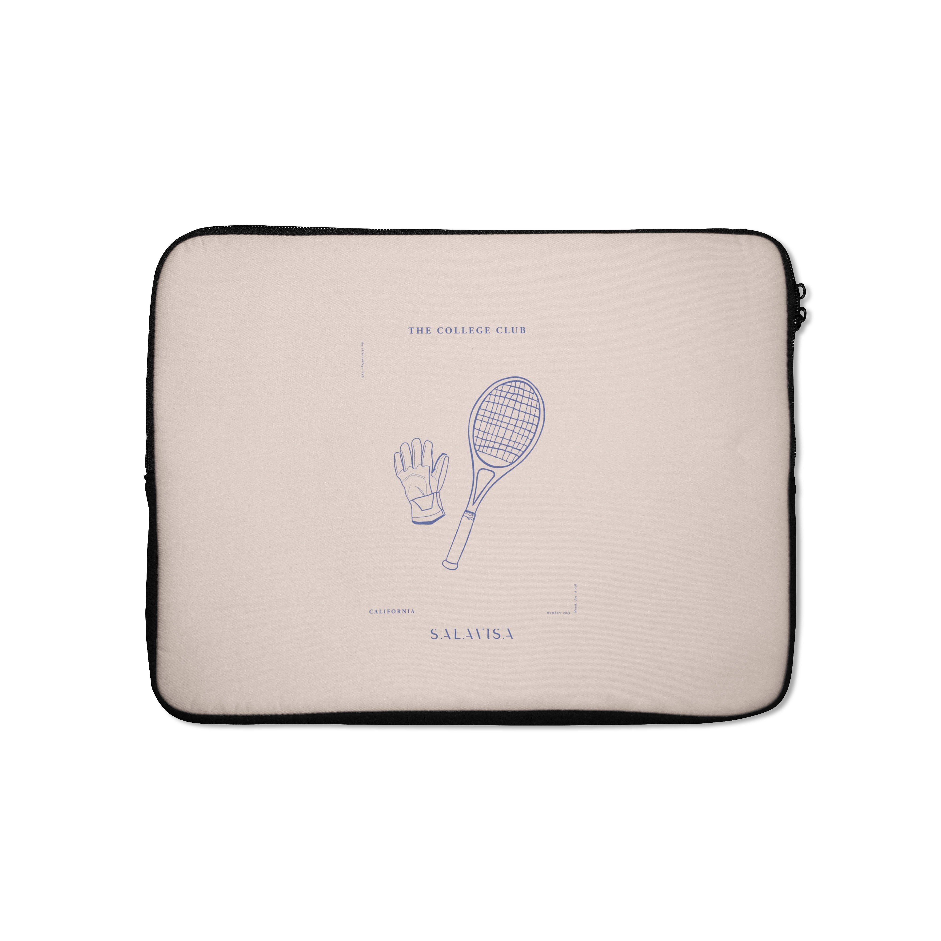 Pink College Laptop Sleeve - 13 Inch Laptop Case for MacBook Air/Pro, Protective Neoprene Sleeve with Handle for School, Work & Travel Accessories