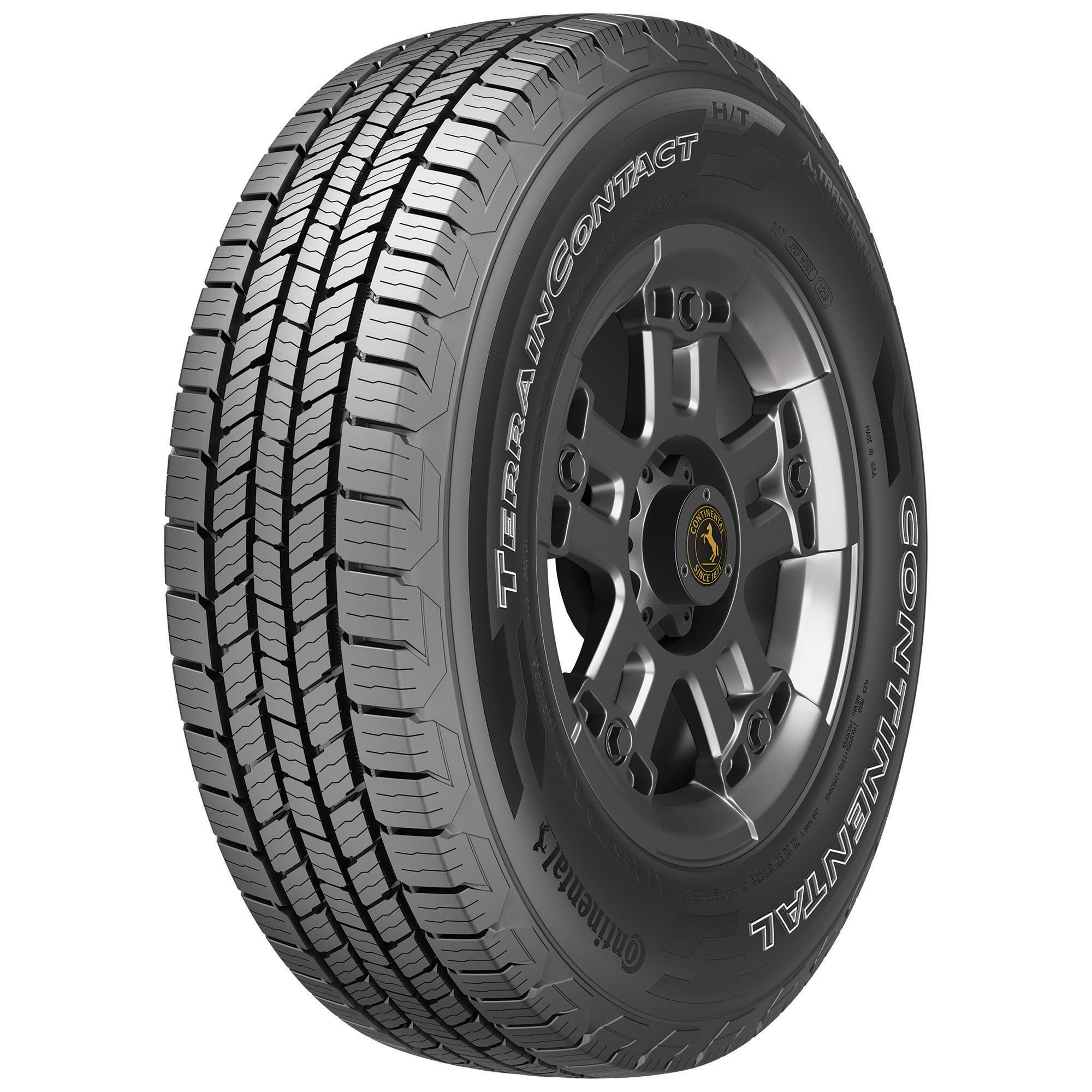 Continental TERRAIN CONTACT H/T Highway Terrain Radial Tire - 275/60R20 115T | All-Season Performance for SUVs & Trucks | Perfect for Highway Commuting & Road Trips