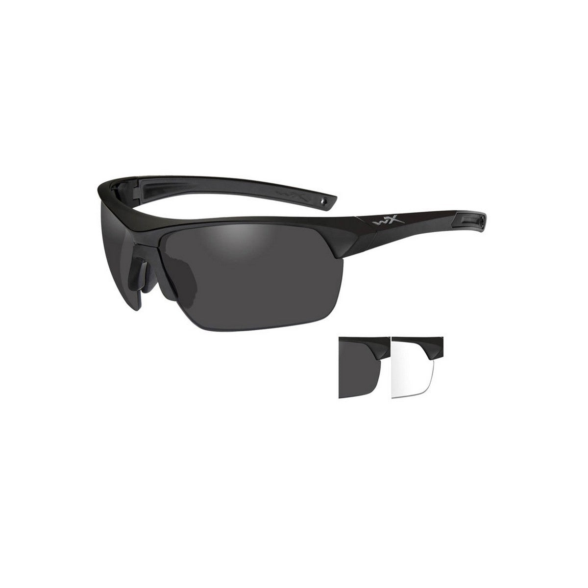 WileyX Guard Advanced 2 Lens Tactical Sunglasses - ANSI Z87.1 Safety Glasses for Shooting, Cycling & Outdoor Sports - UV Protection, Impact Resistant, Lightweight Frame