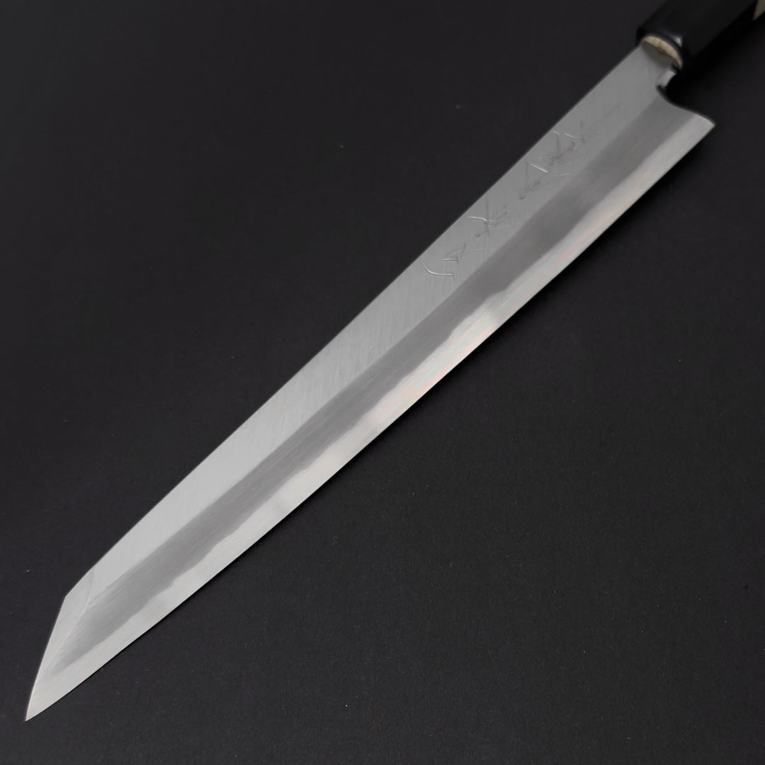 Ittosai Kotetsu White #2 Kiritsuke Yanagi 240mm (9.4 Inch) Left Handed Japanese Chef Knife - Perfect for Sushi, Sashimi & Precision Cutting in Professional Kitchens