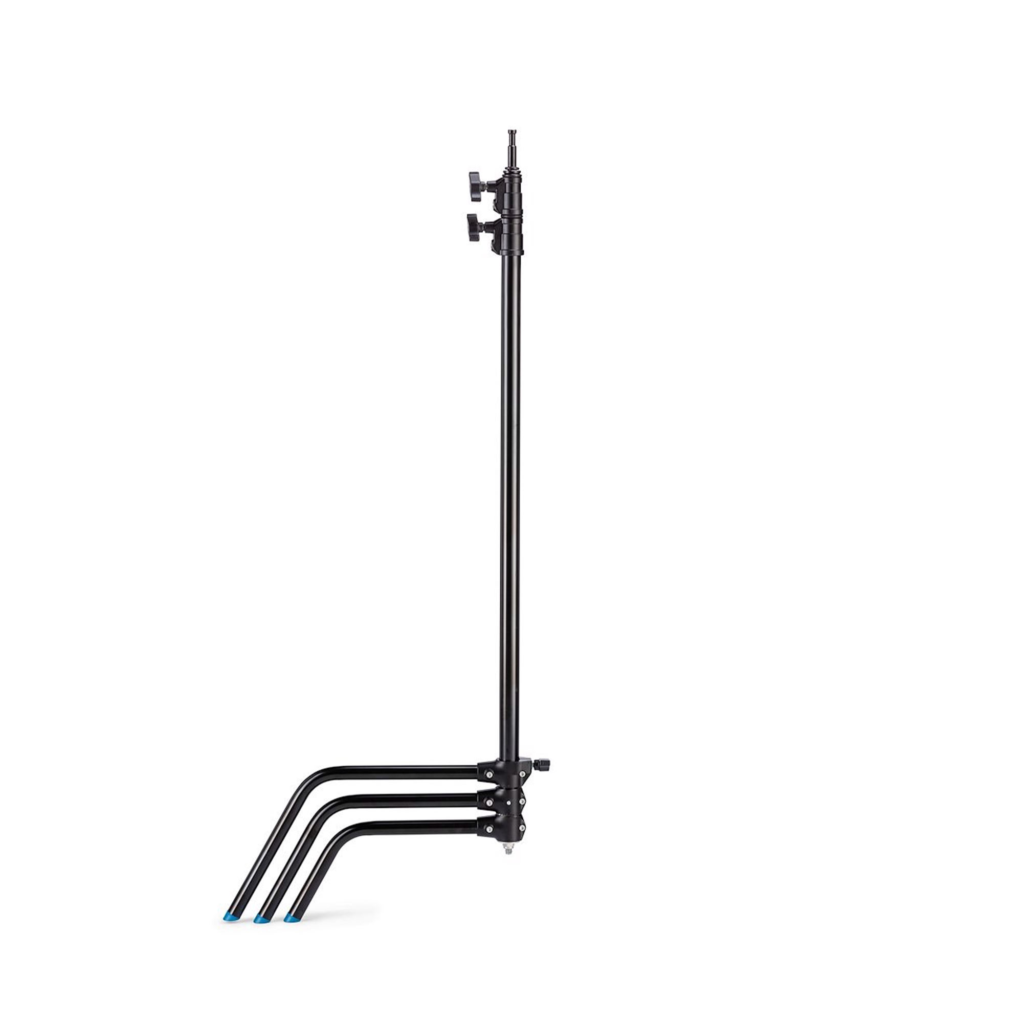 Avenger A2033LCB 40 Sliding Leg C Stand with Base & Column - 10.75' Heavy Duty Black Lighting Stand for Photography, Video & Studio Production - Perfect for Backdrops, Lights & Equipment Support