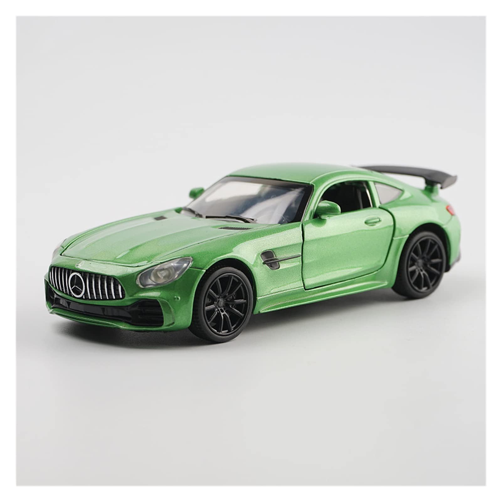 Mercedes-Benz AMG GTR Sports Car Alloy Model - 1:18 Scale Die-Cast Simulation Toy Car with Central Control Decoration (Color 3) - Perfect for Collectors, Kids Play & Car Display