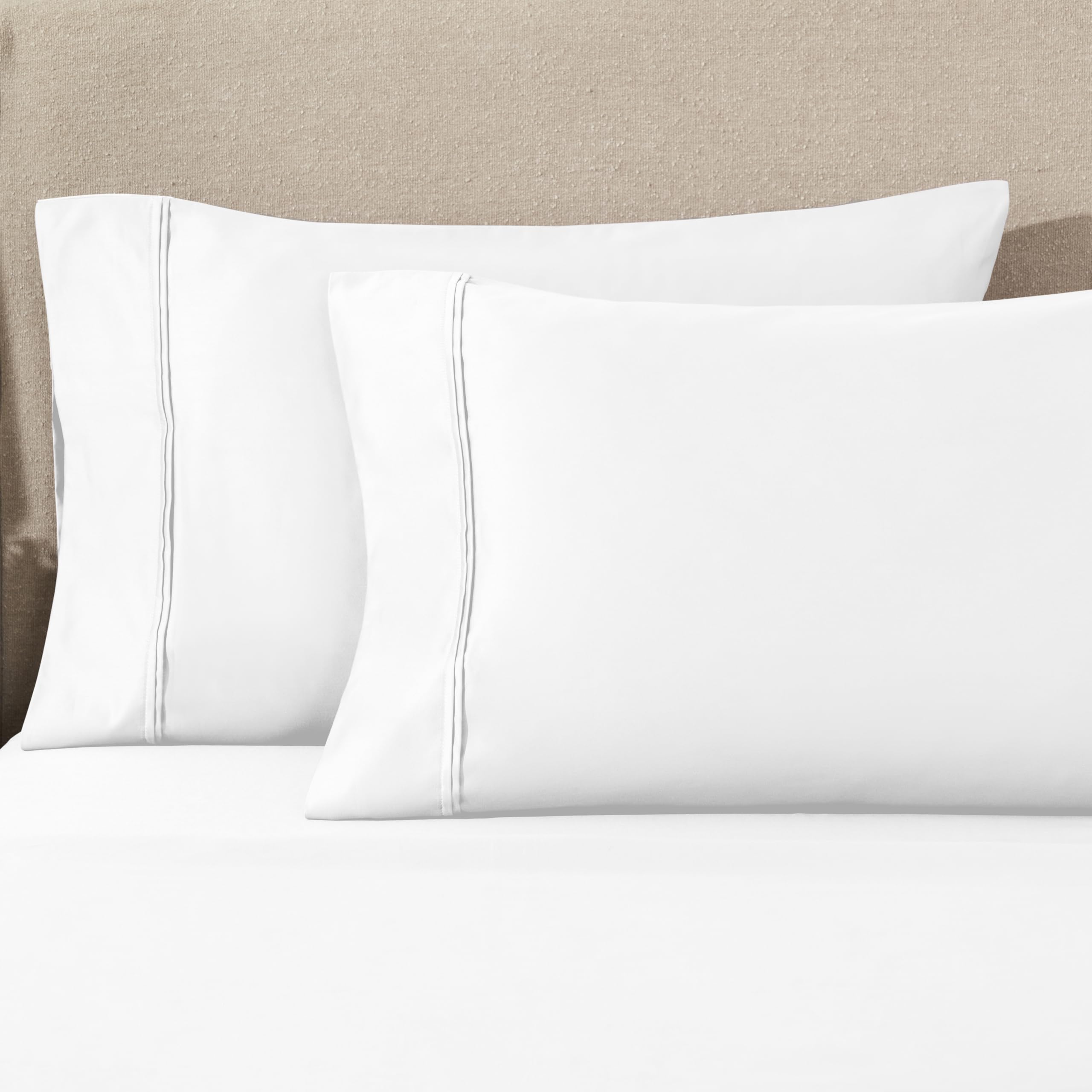 Premium 1200-Thread Count Egyptian Cotton Sheet Set - Full Size with 18
