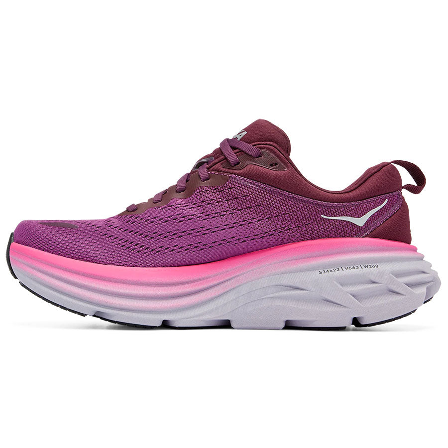 HOKA ONE ONE Women's Bondi 12 Running Shoes - Cushioned Road Running & Walking Shoes for Women - Perfect for Marathon Training, Jogging & Everyday Comfort