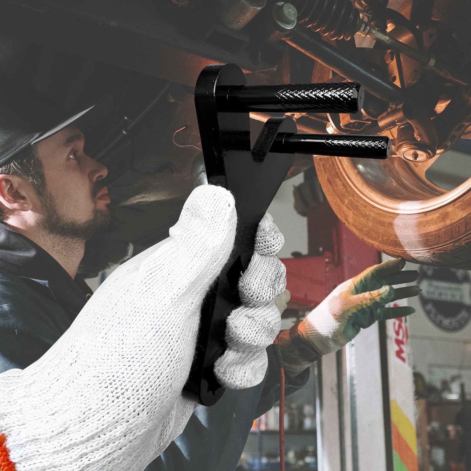 Professional Automotive Lower Control Arm & Ball Joint Removal Tool Kit - Heavy Duty Prying Tool for Suspension Repairs - Perfect for Mechanics & DIY Car Maintenance