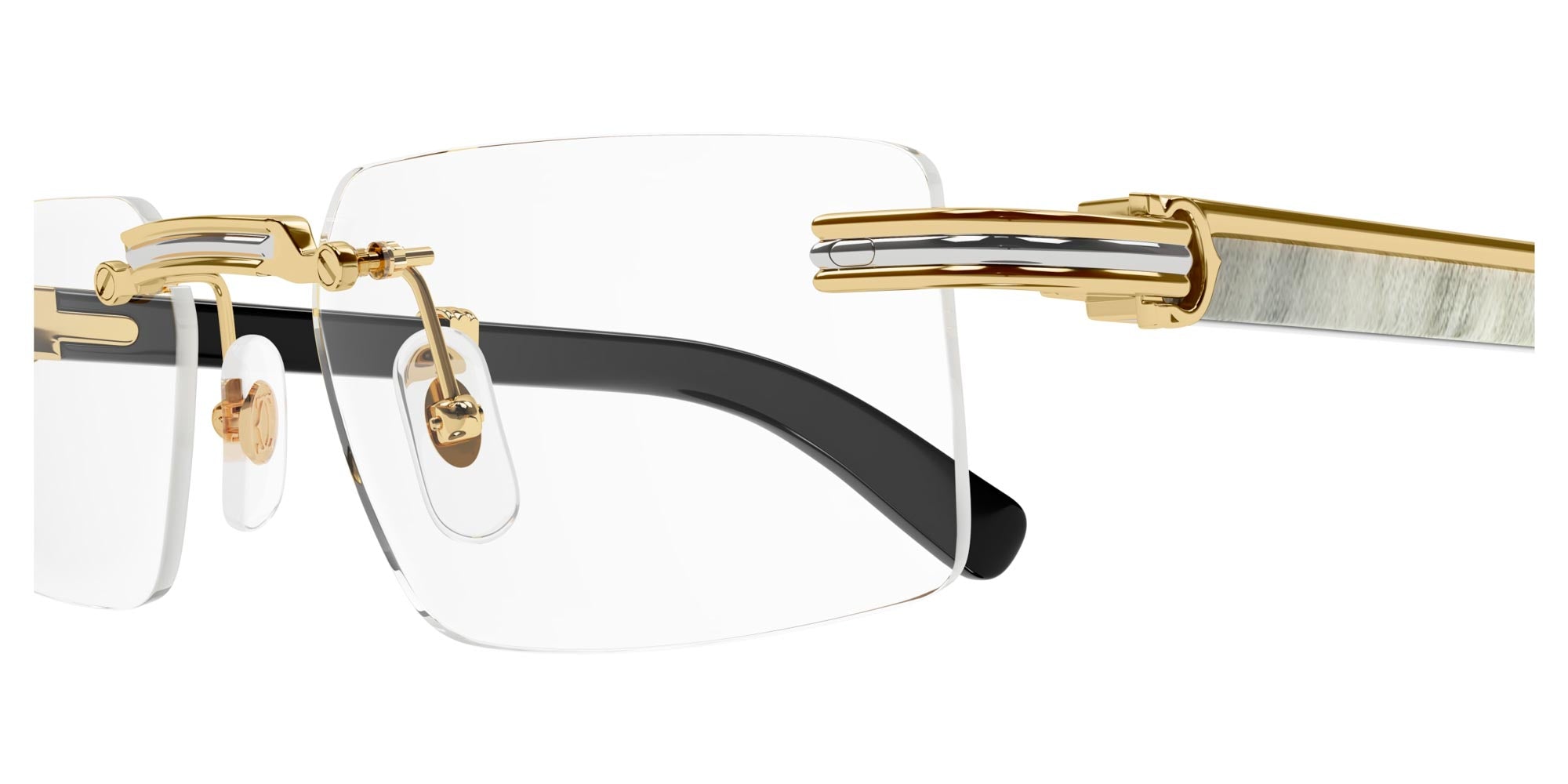 Cartier CT0485O Luxury Sunglasses - Polarized Aviator Style for Men & Women | Perfect for Outdoor Activities, Travel, and Fashion