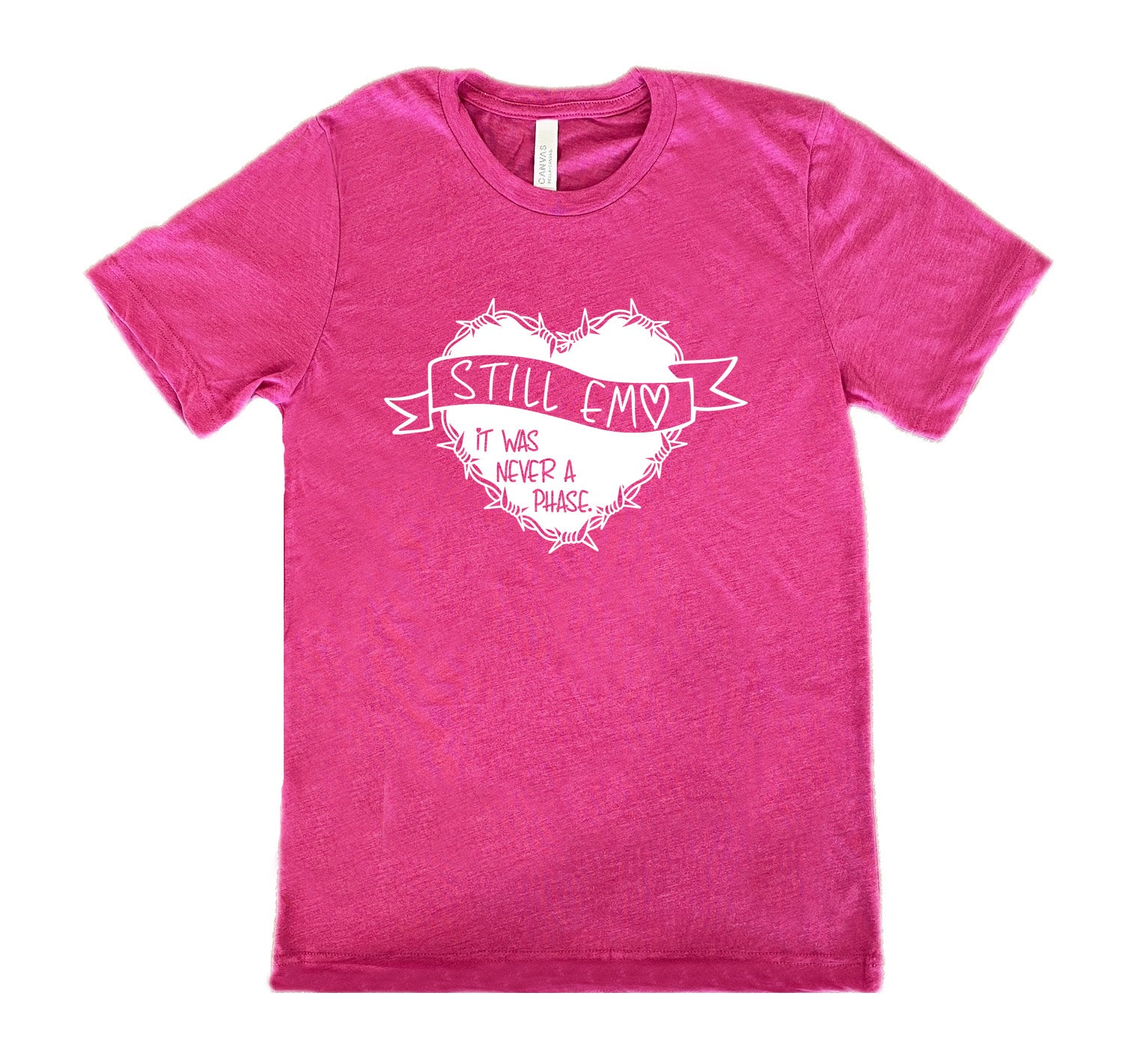 Still Emo It Was Never A Phase T-Shirt - Unisex Vintage Emo Style Tee for Concerts, Festivals & Alternative Fashion