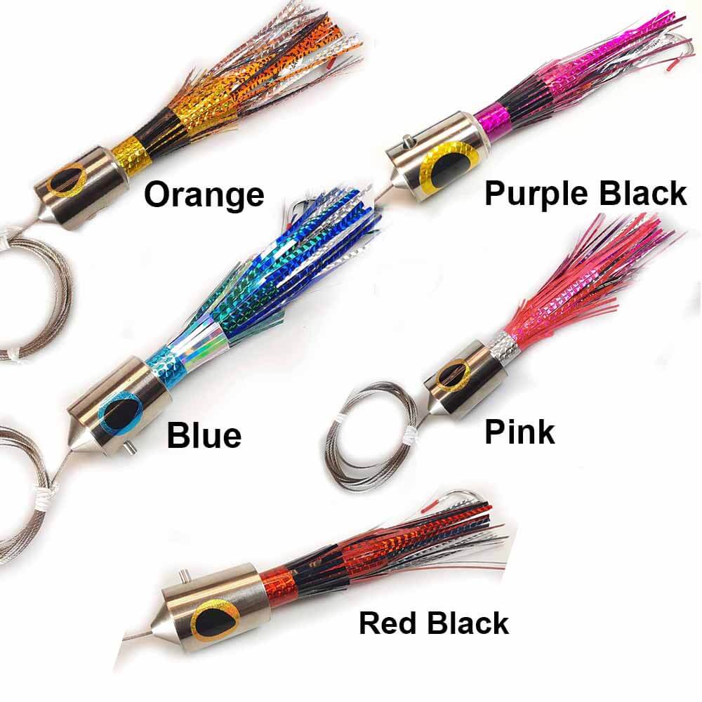 Ballyhood 16oz Junior Cowbell Fishing Lures - Premium Saltwater & Freshwater Bass Fishing Attractors for Anglers & Tournament Fishing
