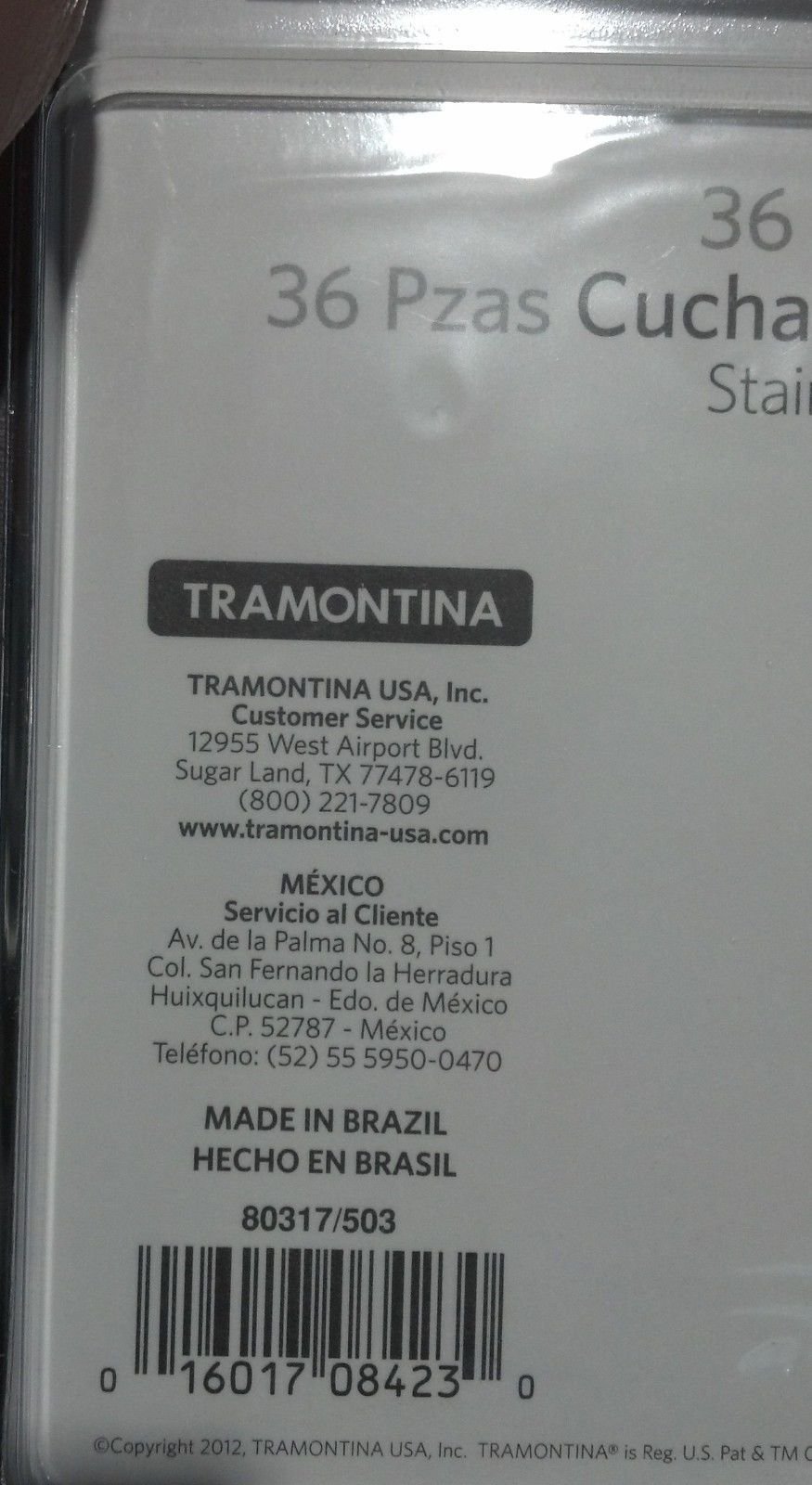 Tramontina Pro Line 36-Piece Dinner Fork & Soup Spoon Set - Commercial Grade 18/10 Stainless Steel Flatware for Restaurants, Catering & Home Dining