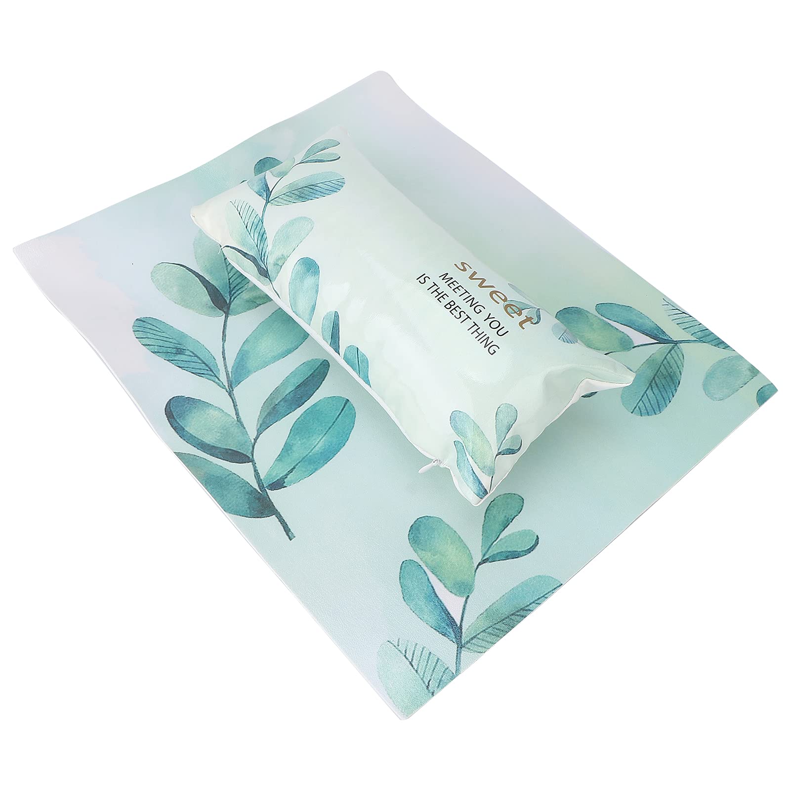 PU Leather Nail Art Hand Pillow - Detachable & Comfortable for Salon & Home Use