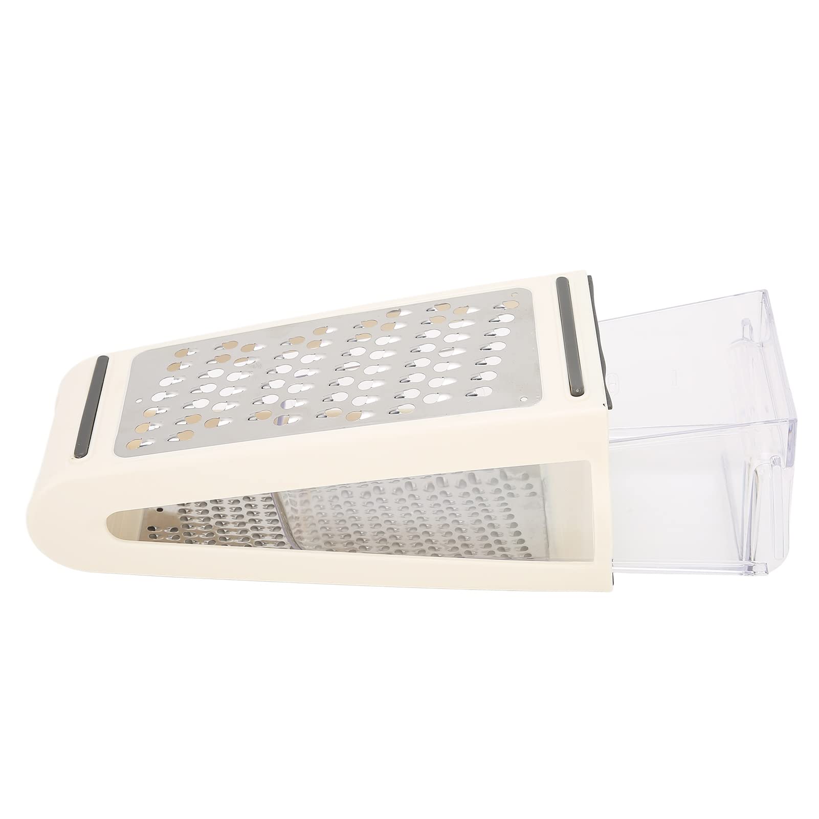 Shanrya Double Sided Cheese Grater - Stainless Steel Garlic Ginger Grater for Kitchen | Perfect for Grating Cheese, Garlic, Ginger & More | Ideal for Cooking, Baking & Food Preparation