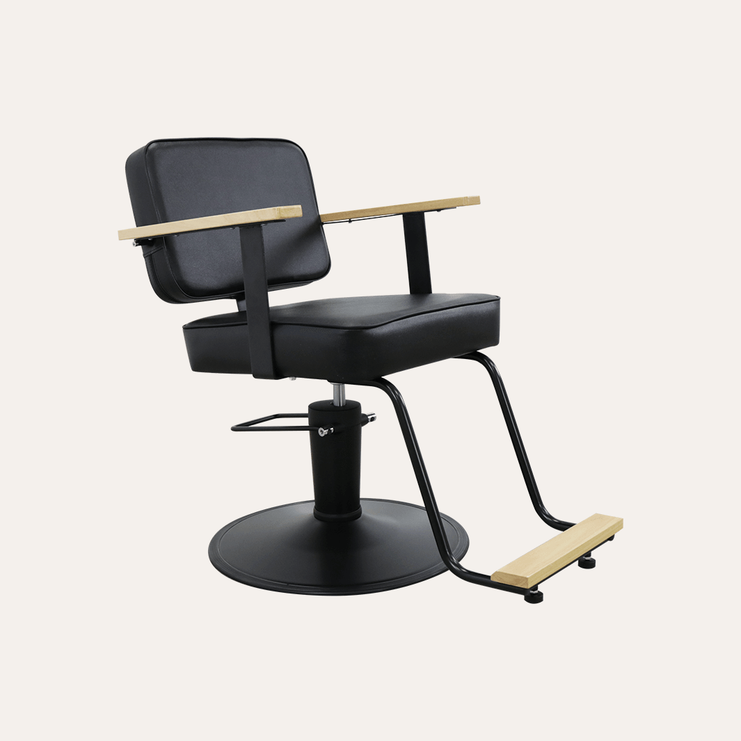 Premium Hazel Salon Chair - Adjustable Hydraulic Styling Chair for Hairdressers & Barbers | Perfect for Salons, Barber Shops & Home Use