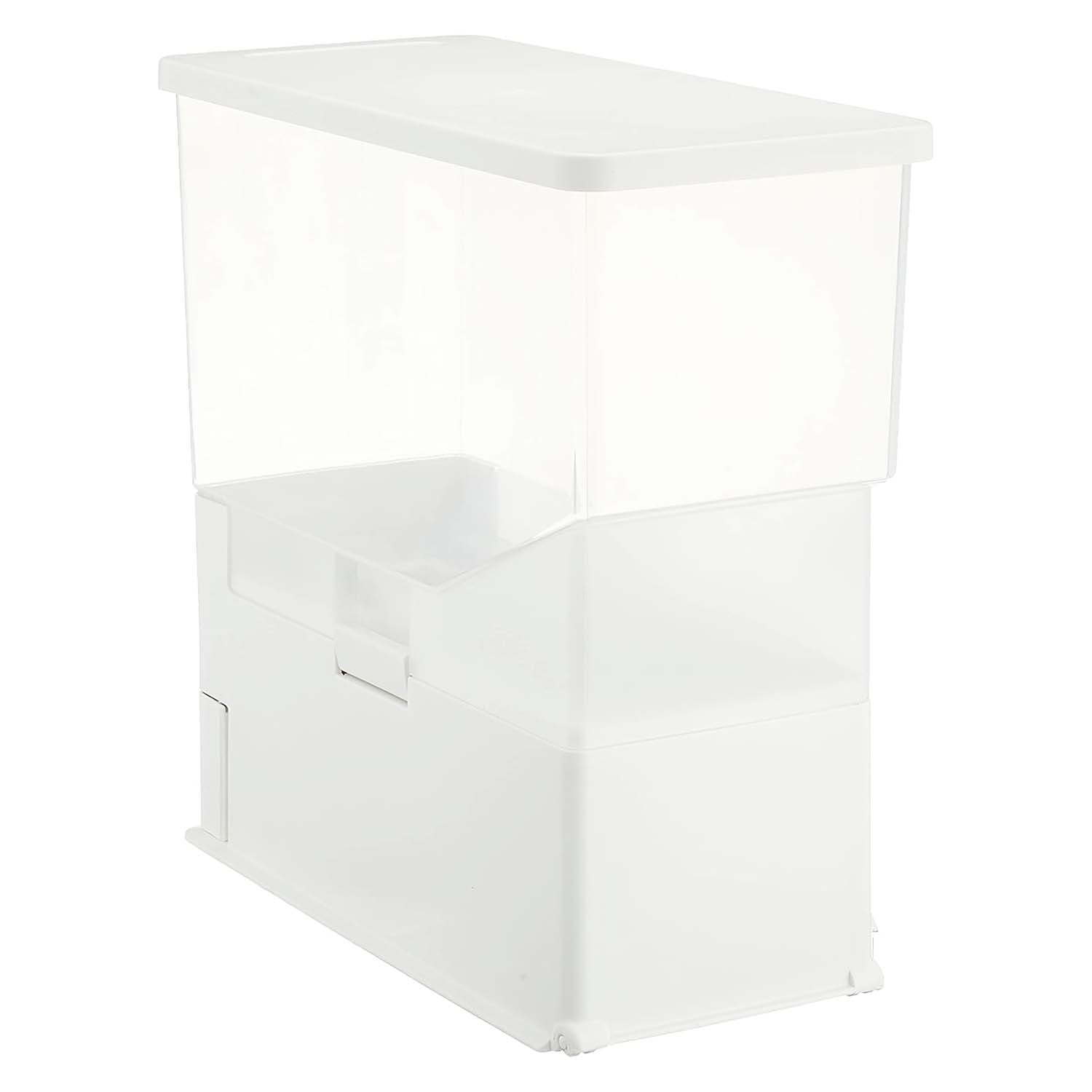 Asvel 5-Pound Airtight Rice Storage Container - BPA-Free Polypropylene Food Storage Bin for Kitchen Pantry Organization | Perfect for Storing Rice, Grains, Flour & Dry Goods
