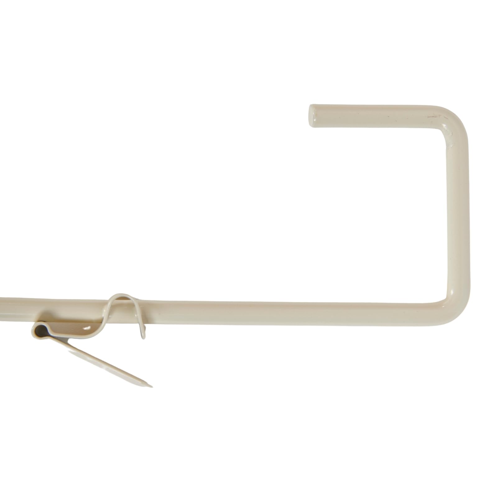 SSWBasics 12-Hook Metal Spring Clip Merchandiser Strip - Retail Chip Bag Holder & Hanging Display Rack for Snacks, Candy & Convenience Store Products - Perfect for Grocery Stores, Gas Stations & Vending Machine Inventory Organization