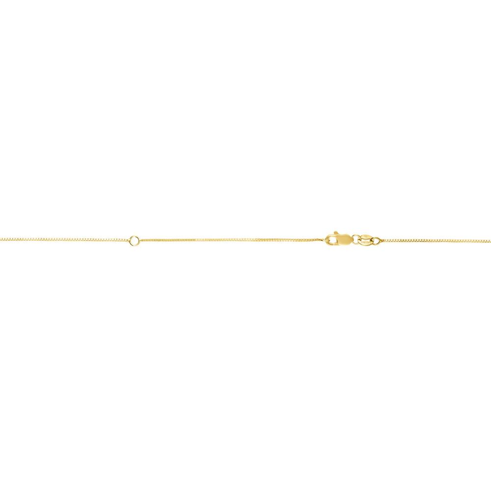 14K Gold 0.7mm Adjustable Extendable Chain Necklace - Perfect for Layering, Gift Giving & Everyday Elegance