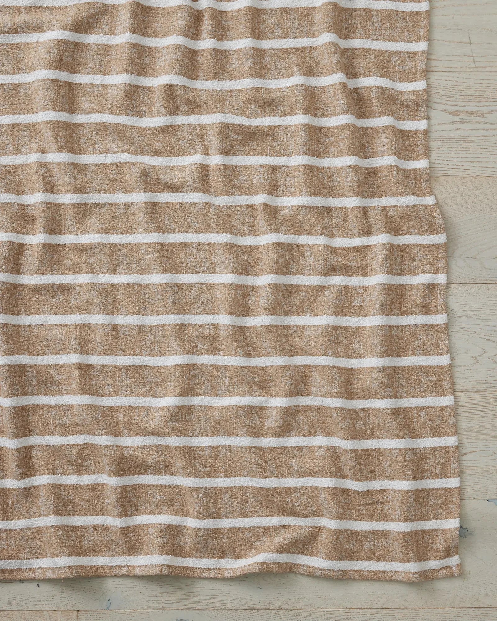Piazza Throw Earth Amber - Soft & Cozy Handmade Knit Blanket for Home Decor, Living Room, Bedroom & Outdoor Use