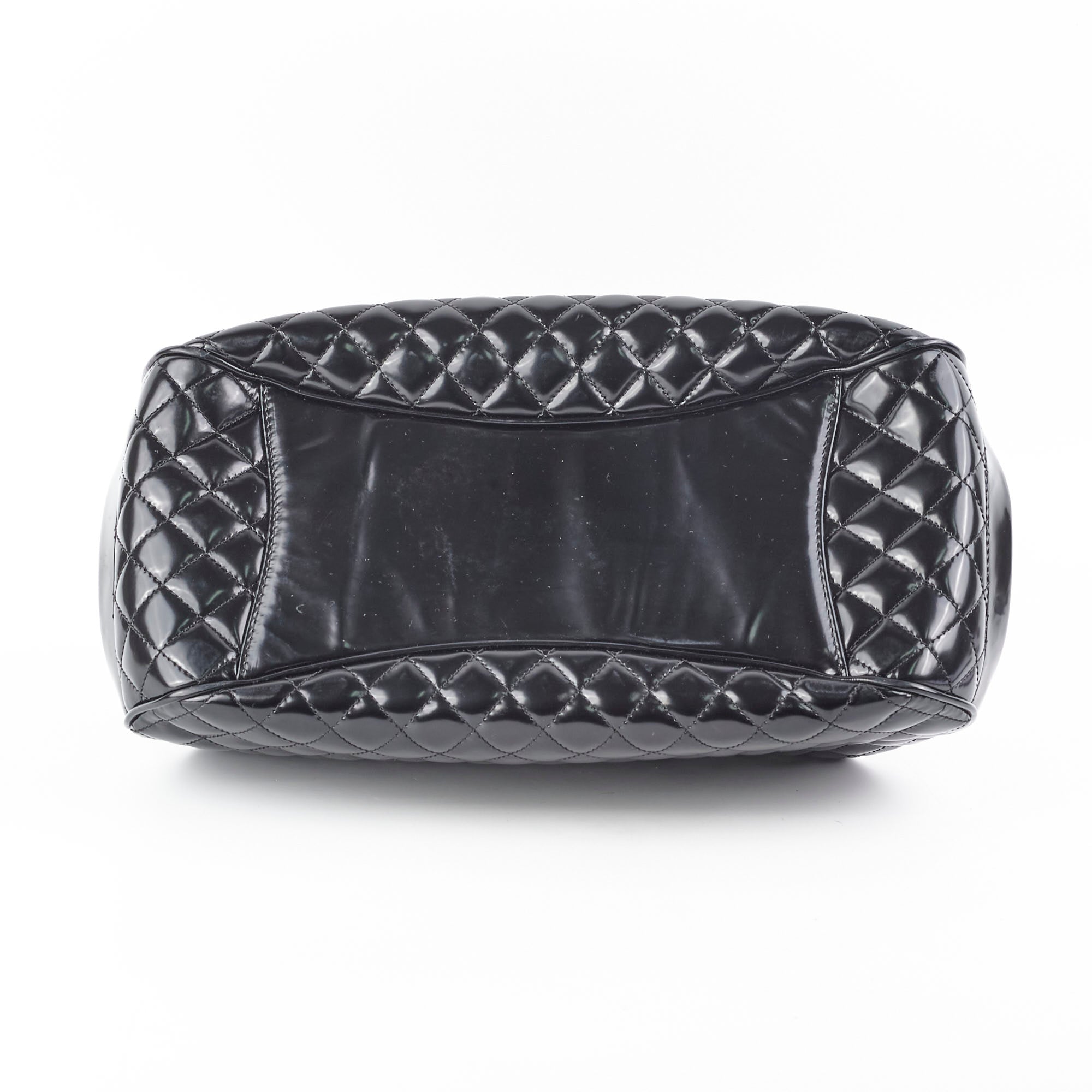 Chanel Mademoiselle Frame Patent Leather Handbag - Black Luxury Shoulder Bag for Women | Perfect for Evening Parties, Date Nights & Special Occasions