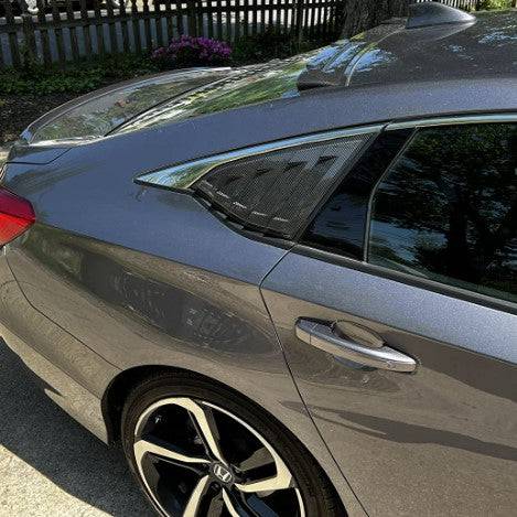 2018-2023 Honda Accord 10th Gen 4DR Rear Roof Spoiler Wing - Gloss Black Car Accessory for Enhanced Aerodynamics & Style | Perfect for Street Racing & Custom Car Shows