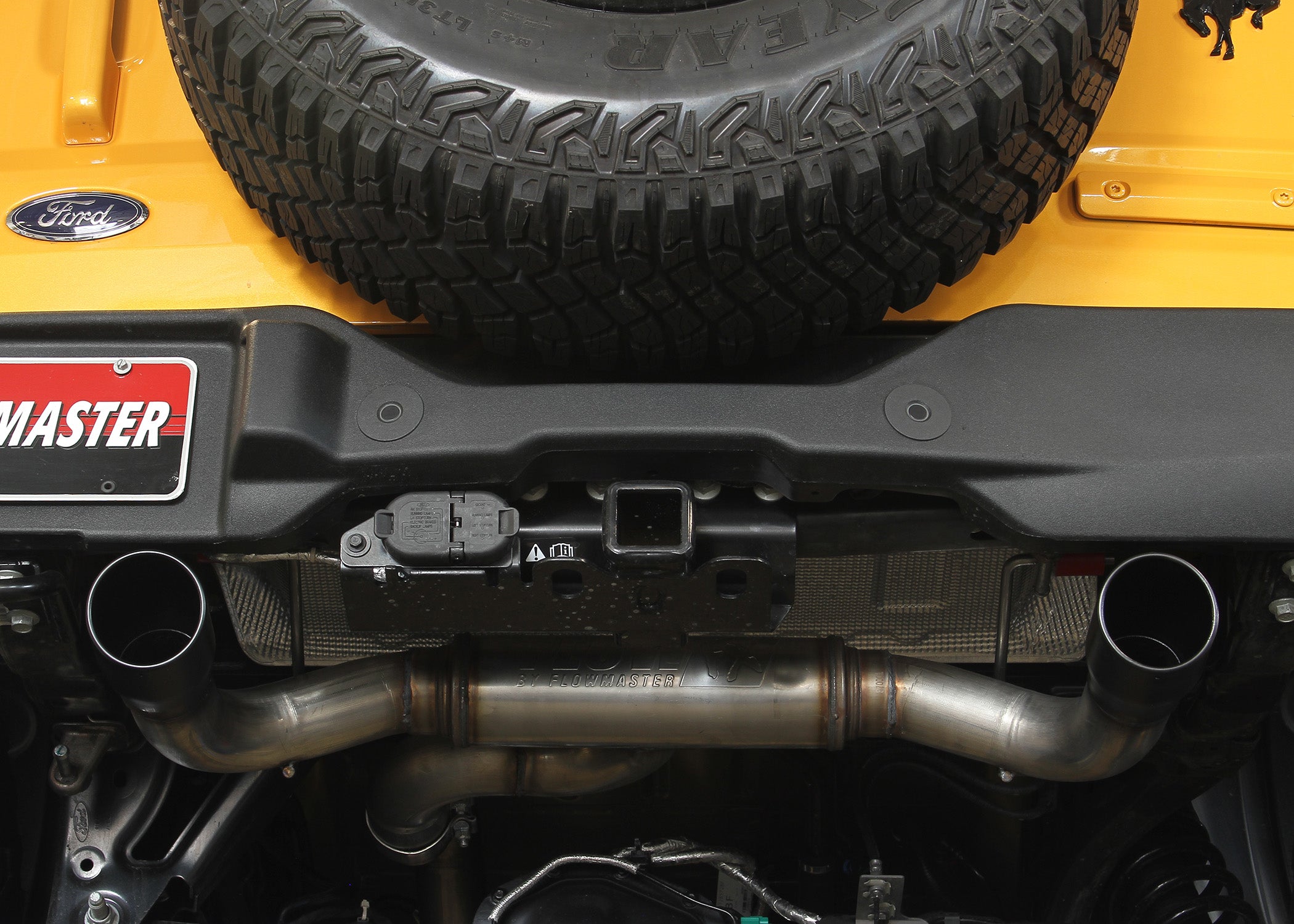 2021-2023 Ford Bronco Flowmaster FlowFX Cat-Back Dual Exit Exhaust System - High Performance Upgrade for Off-Roading & Daily Driving