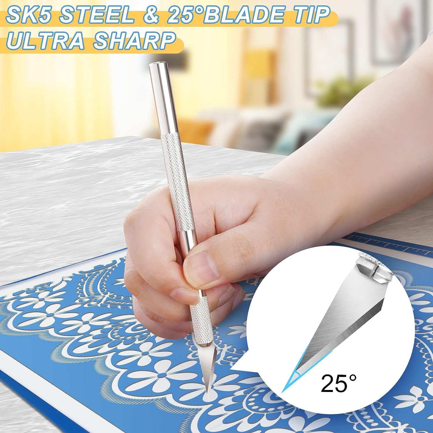 Premium Vinyl Weeding Tools Kit for Crafting & DIY Projects - Scrapbooking, Lettering, Artwork