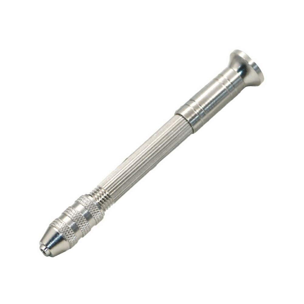 Mini Micro Drill Bits Set - Aluminum Hand Drill Chuck for Repair & DIY Projects