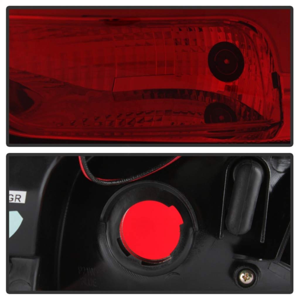Spyder LED Tail Lights for Ford Focus 2012-2014 | 5-Door Hatchback | Red & Clear Lens | Pair (Part# 5085153) | Upgrade Your Car's Style & Visibility for Night Driving