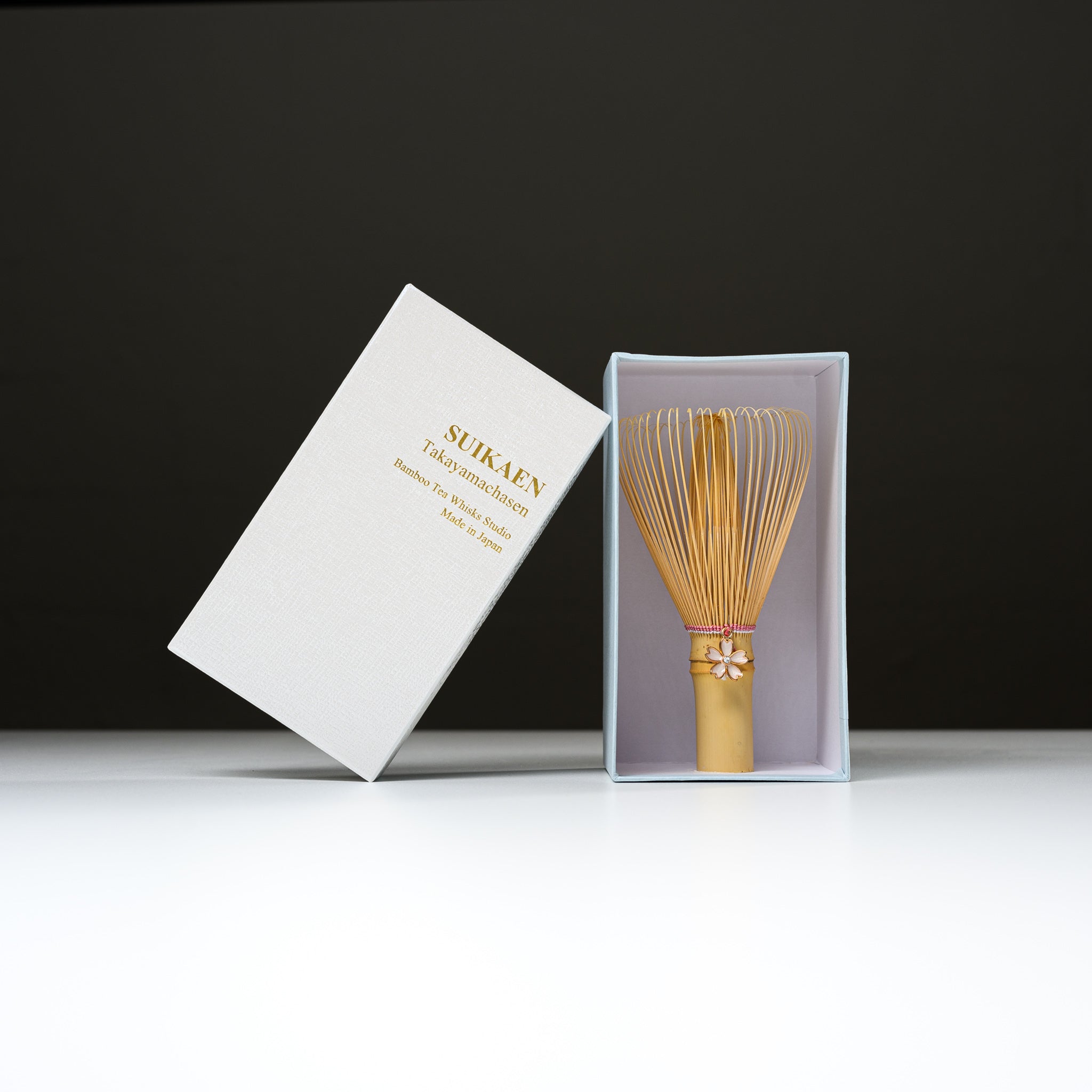 Premium TAKAYAMA Bamboo Matcha Whisk - Handcrafted Chasen for Authentic Japanese Tea Ceremony (Emi Pink) - Perfect for Traditional Matcha Preparation, Home Tea Rituals & Gift Giving