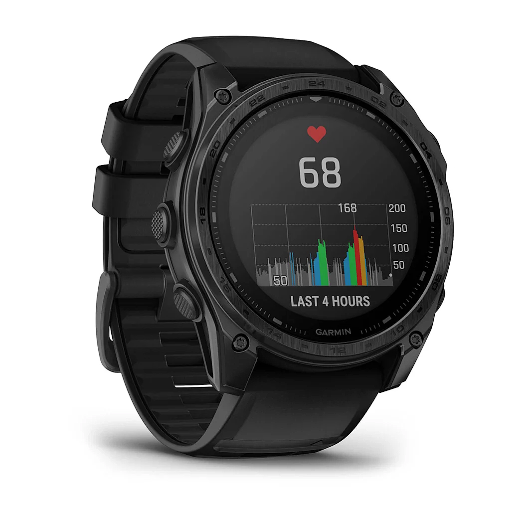 Garmin Tactix 8 51mm Solar-Powered Tactical Smartwatch - Waterproof, Applied Ballistics Quantum, NVG Compatible - Ideal for Military, Outdoor & Tactical Adventures