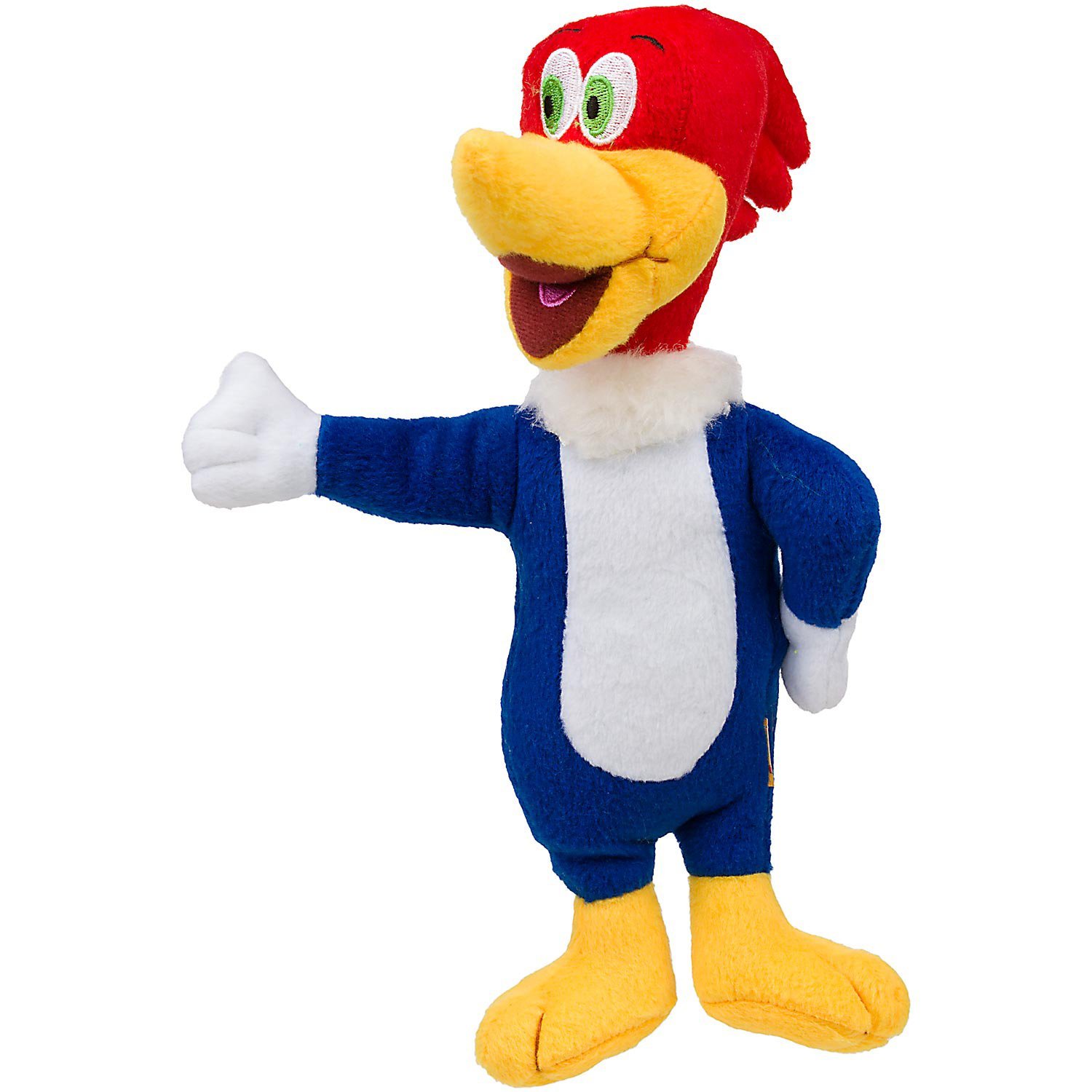 Officially Licensed Woody Woodpecker Plush Dog Toy with Squeaker - 11