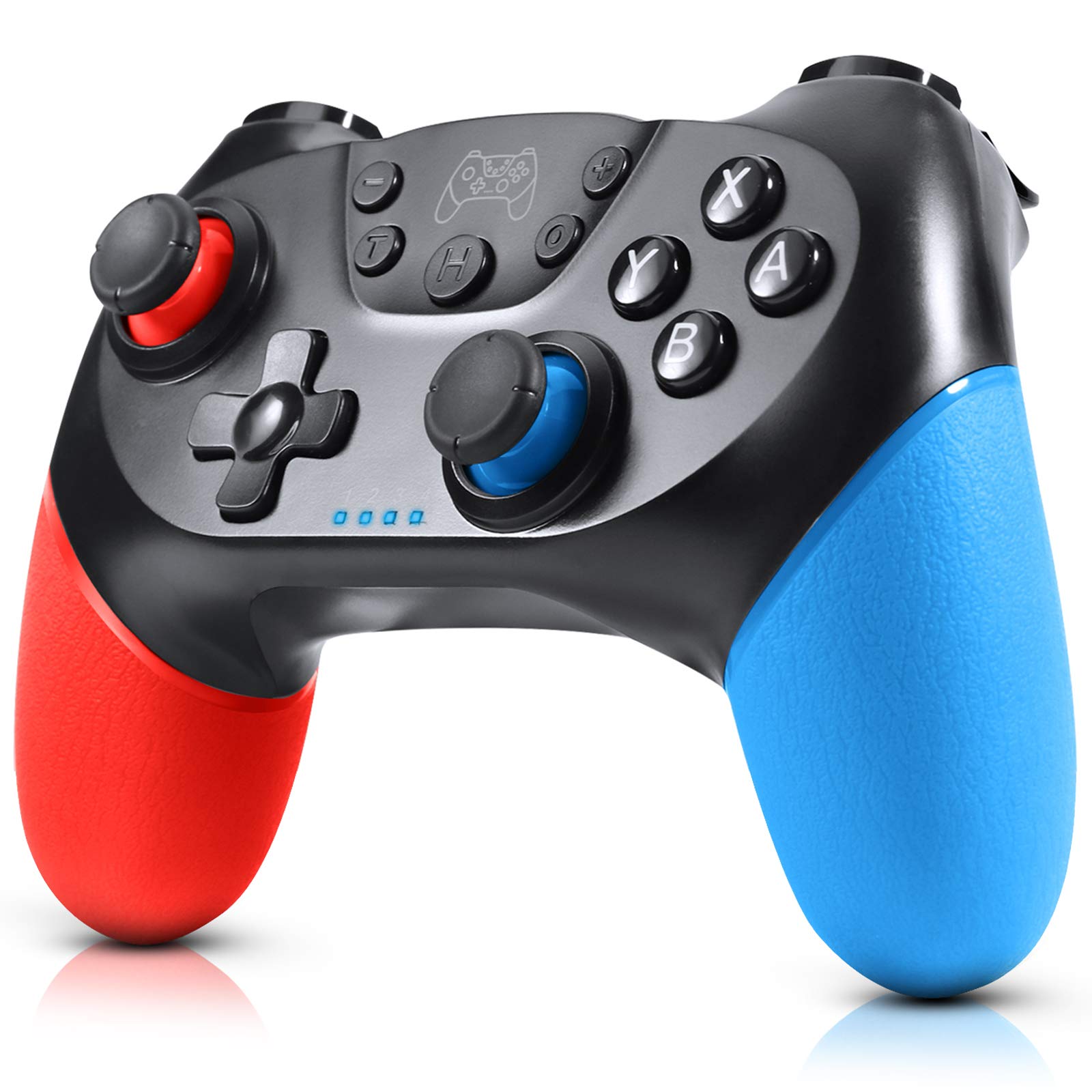 Gezimetie Wireless Switch Controller for Nintendo Switch & Switch Lite - 6-Axis Gyro, Dual Shock Gamepad Joypad | Perfect for Gaming at Home or On-The-Go