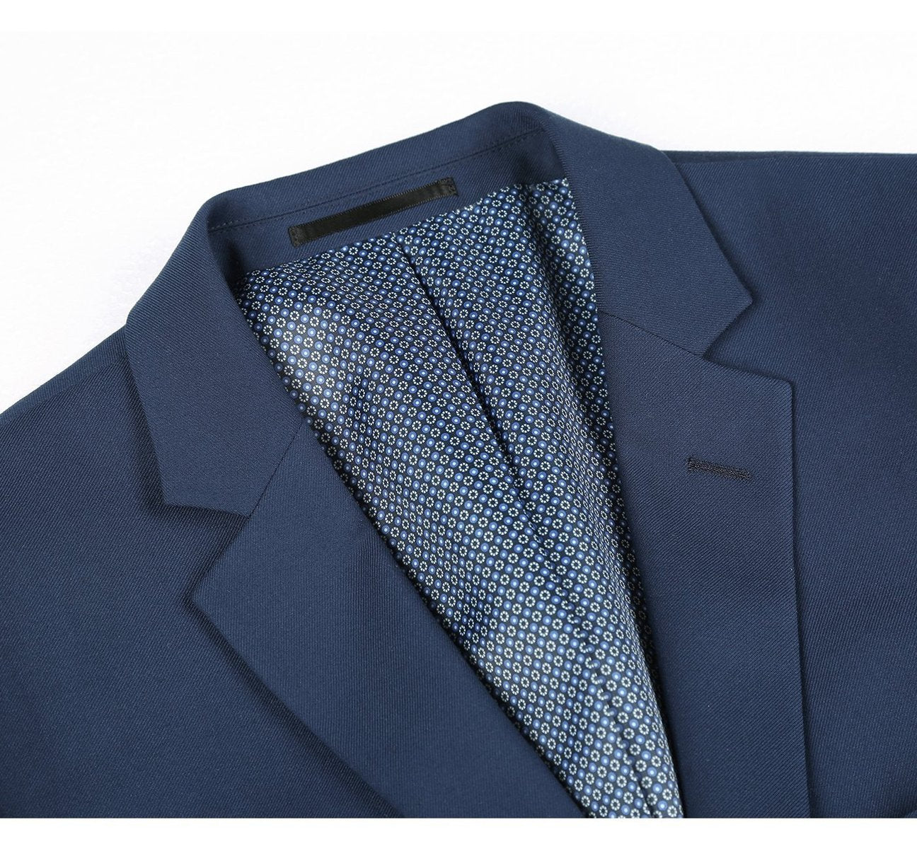 Alessandro Vitello by Renoir Slim Fit Solid Notch Lapel 2 Piece Suit 2110 19 | Premium Men's Business Formal Wear | Perfect for Weddings, Office & Special Occasions