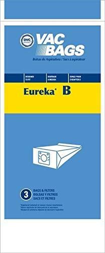 DVC Eureka Style B Canister 52329C Vacuum Cleaner Bags - 75 Pack | Genuine OEM Replacement | Made in USA | Perfect for Eureka Mighty Mite, Boss & PowerPlush Models | Keep Your Home Clean & Allergen-Free