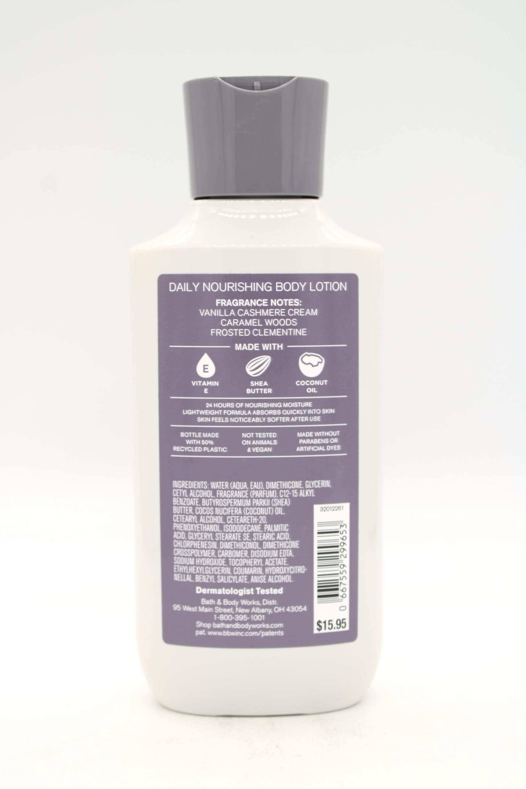 Snowflakes & Cashmere Daily Nourishing Body Lotion - 8 fl oz Moisturizing Cream for Dry Skin | Perfect for Winter Hydration & Relaxing Bath Time