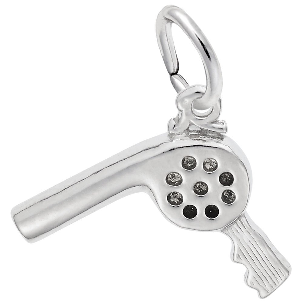 Stylish Hairdryer Charm for Bracelets & Necklaces - Perfect for DIY Jewelry Making & Fashion Accessories