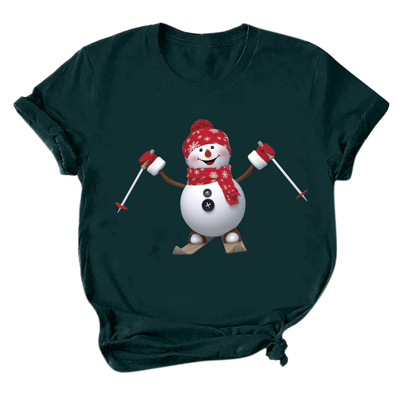 Women's Casual Short Sleeve Graphic Tee Shirts - Soft Cotton Pullover Tops for Everyday Wear | Perfect for Street Style, Weekend Outings & Layering