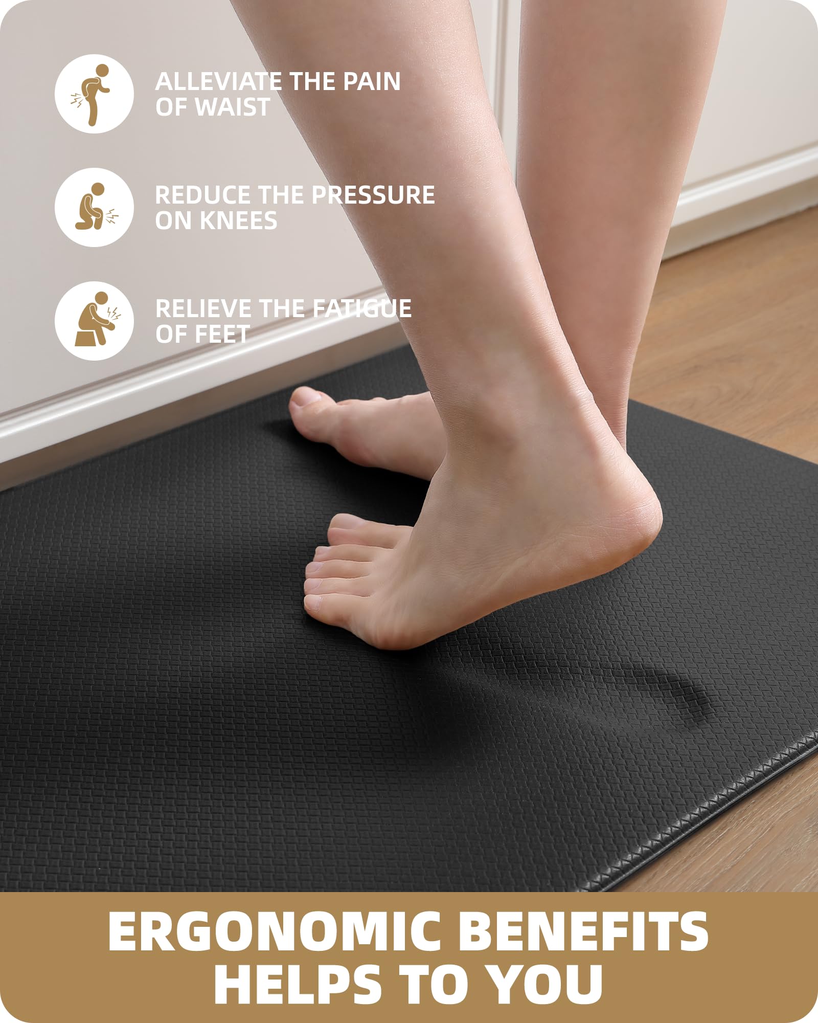 Premium Non-Slip Kitchen Runner Rug - 17