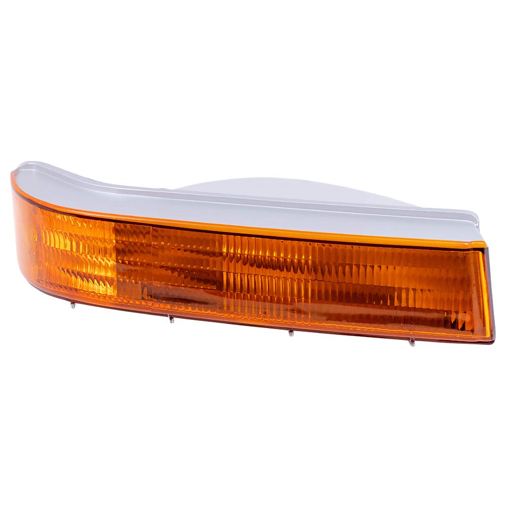 **Replacement Driver & Passenger Park Signal Marker Lights for 1992-1996 Ford F150 Pickup Truck - F5TZ13201AB & F5TZ13200AB Compatible - Perfect for Night Driving & Enhanced Visibility**
