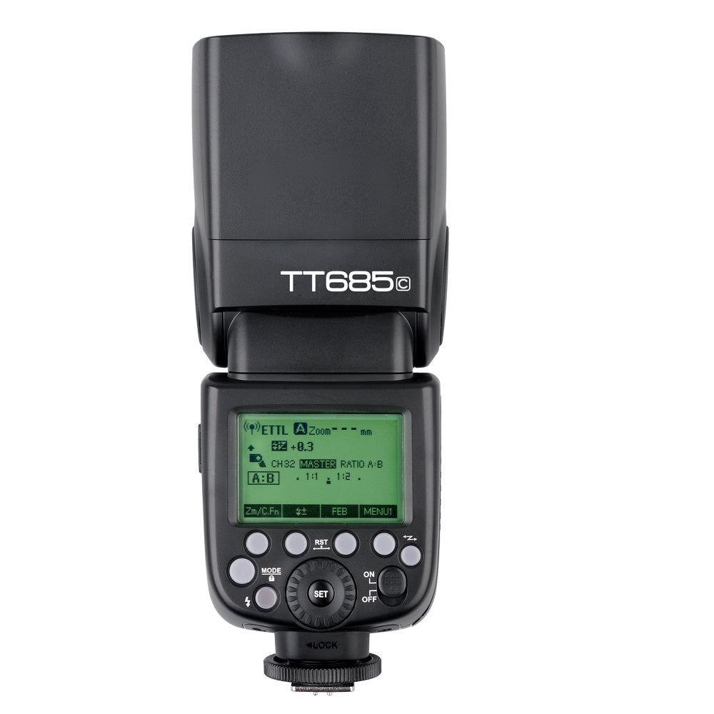 Godox TT685C TTL Flash Speedlite for Canon DSLR Cameras - Perfect for Portrait, Wedding, and Event Photography