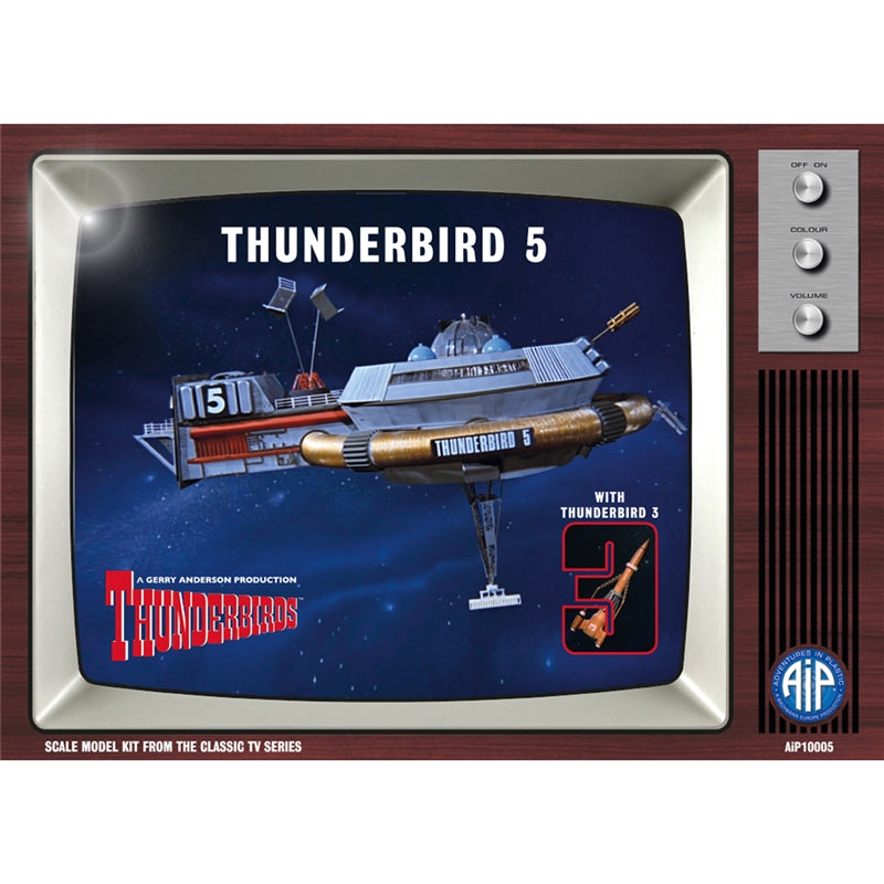 AIP 10005 Thunderbird 5 & Thunderbird 3 Diecast Model Toy - Collectible Spacecraft Replica for Display & Gifts | Perfect for Sci-Fi Fans & Model Enthusiasts
