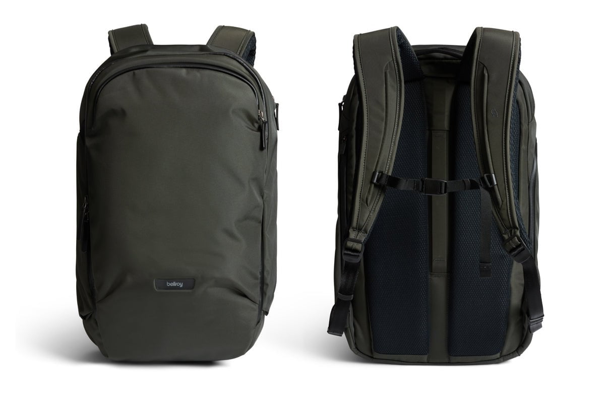 Bellroy Transit Workpack Pro 28L - Premium Waterproof Laptop Backpack for Business Travel & Commuting - Durable Work Bag with USB Charging Port & Spacious Storage for Men & Women