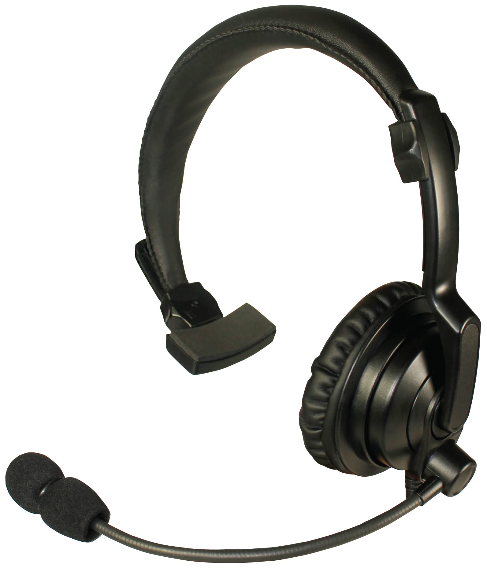 Pryme HLP-SNL-03 Lightweight Headset for Motorola 2-Pin CP100D CP200D BPR40 CLS DTR DLR Series - Durable Communication Headset for Construction, Security & Warehouse Workers