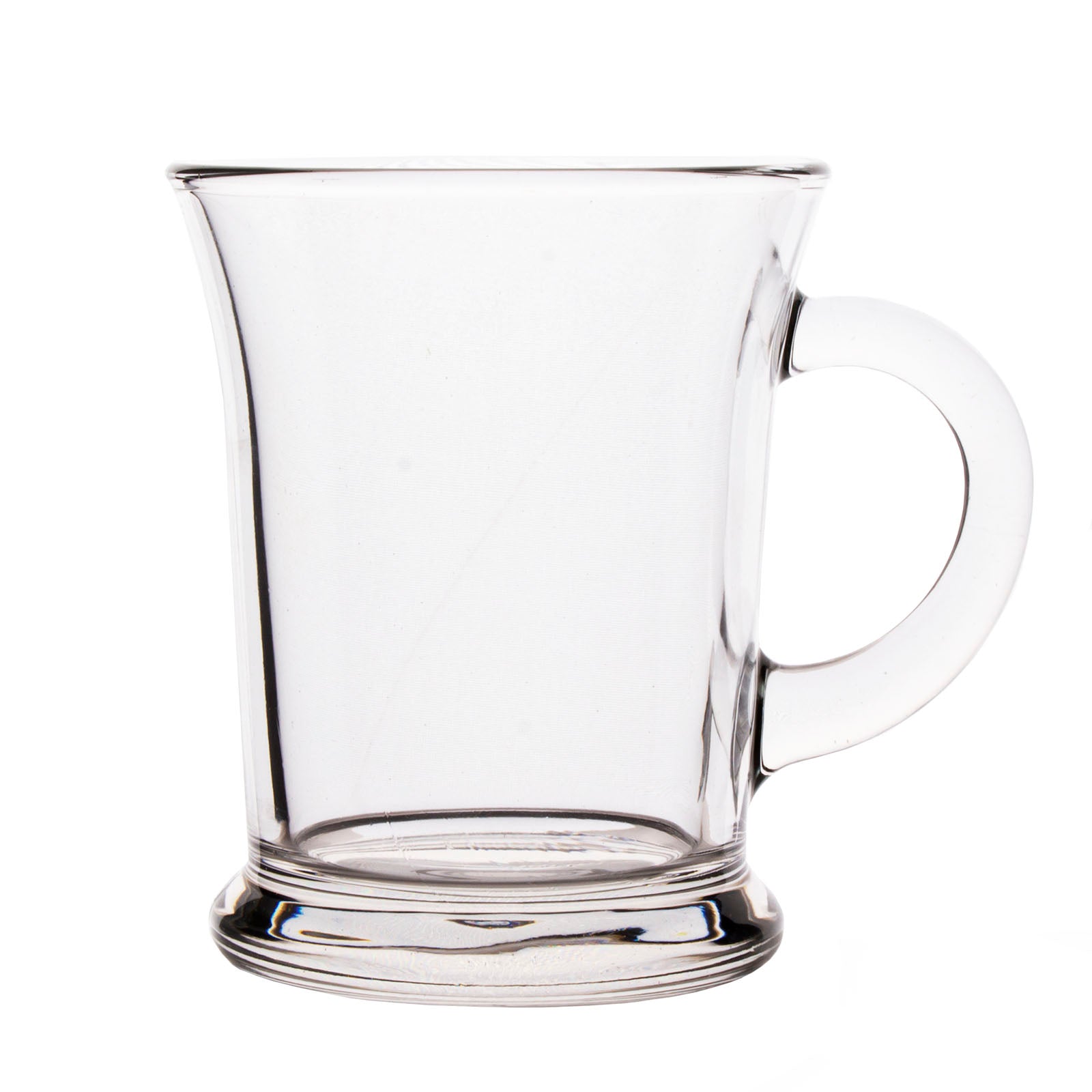 BarConic® 14oz Glass Coffee Cup - Insulated, Durable & Stylish for Hot & Cold Beverages - Perfect for Home, Office, or Cafe Use
