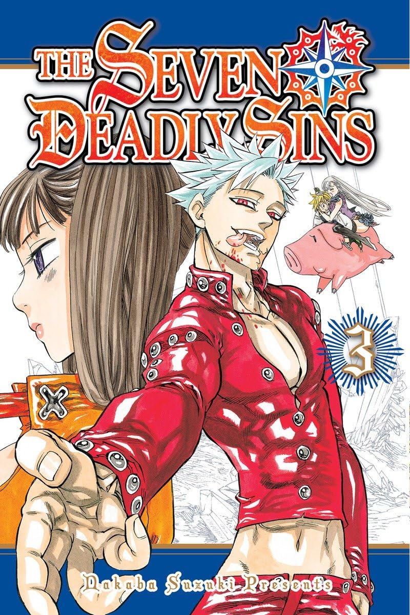 The Seven Deadly Sins Vol. 3: Manga Graphic Novel - Perfect for Anime Fans & Collectors | Great Gift for Fantasy Lovers